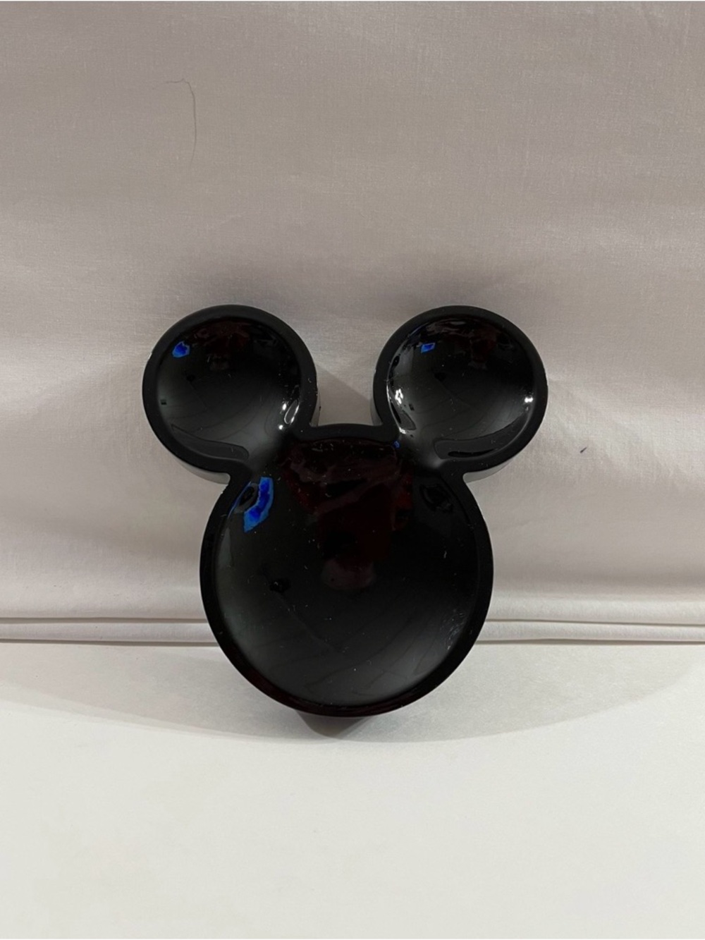 Mickey Mouse Shaped Soap Dish - Black
